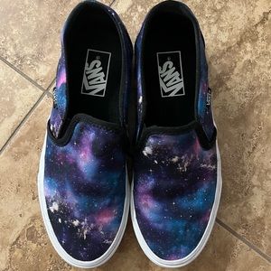 Brand New - Never Worn Galaxy Vans
